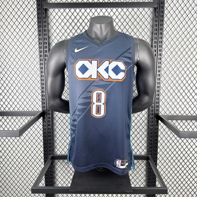 #8 Oklahoma City 25/26 Tessuto Impresso